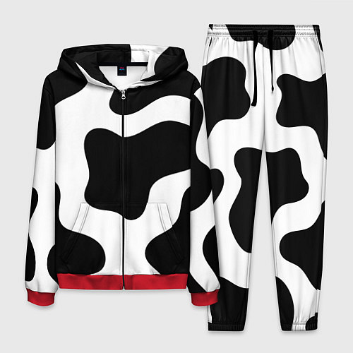 Мужской костюм Кожа коровы / 3D-Красный – фото 1