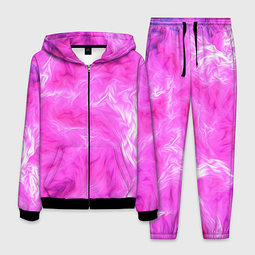 Мужской костюм Розовый нежный фон / 3D-Черный – фото 1