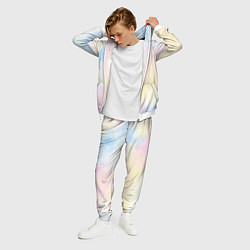 Костюм мужской Tie dye из сериала убийства в одном здании, цвет: 3D-белый — фото 2
