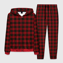 Мужской костюм Pajama pattern red