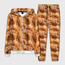 Мужской костюм Меховой паттерн