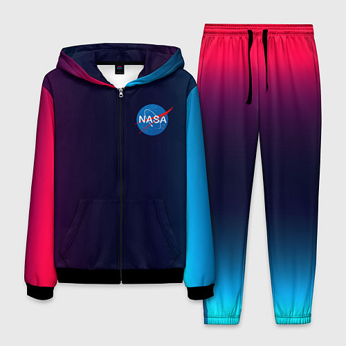 Мужской костюм Наса корп спейс / 3D-Черный – фото 1