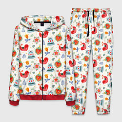 Мужской костюм Рождественские узоры