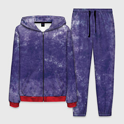 Мужской костюм Абстракция - violet color background