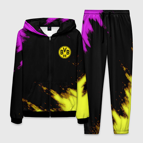 Мужской костюм Borussia Dortmund sport / 3D-Черный – фото 1