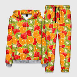 Мужской костюм Сочные фрукты и ягоды