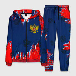 Мужской костюм Россия спорт краски текстура
