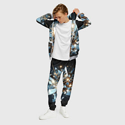 Костюм мужской Текстура с осколками, цвет: 3D-меланж — фото 2