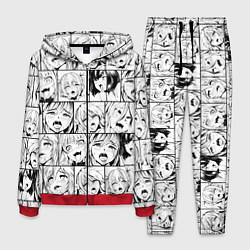 Мужской костюм Ahegao pattern