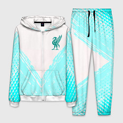 Костюм мужской Liverpool logo texture fc, цвет: 3D-белый