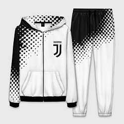 Костюм мужской Juventus sport black geometry, цвет: 3D-черный