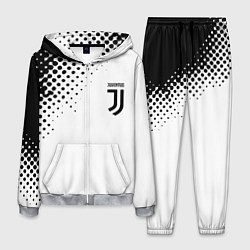 Мужской костюм Juventus sport black geometry
