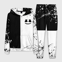 Мужской костюм Marshmello краски музыка