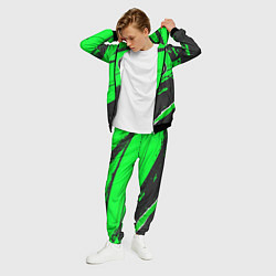 Костюм мужской Brighton sport green, цвет: 3D-черный — фото 2