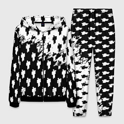 Костюм мужской Billie Eilish pattern black, цвет: 3D-черный
