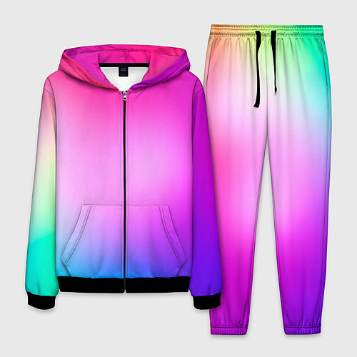 Мужской костюм Colorful gradient / 3D-Черный – фото 1