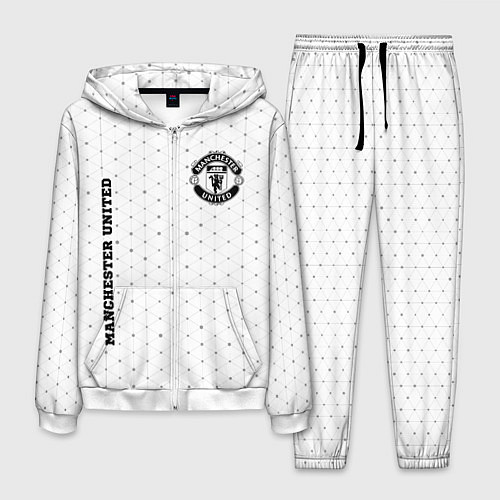 Мужской костюм Manchester United sport на светлом фоне вертикальн / 3D-Белый – фото 1