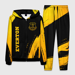 Мужской костюм Everton - gold gradient вертикально