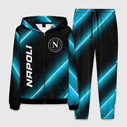 Костюм мужской Napoli неоновые лампы, цвет: 3D-черный