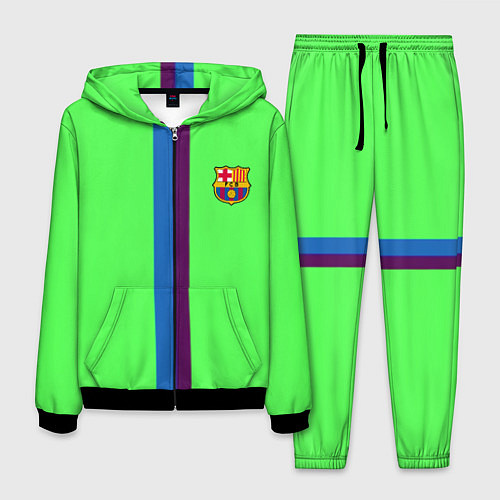 Мужской костюм Barcelona fc sport line / 3D-Черный – фото 1