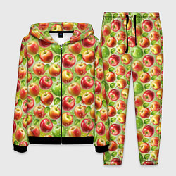 Мужской костюм Натуральные яблоки паттерн