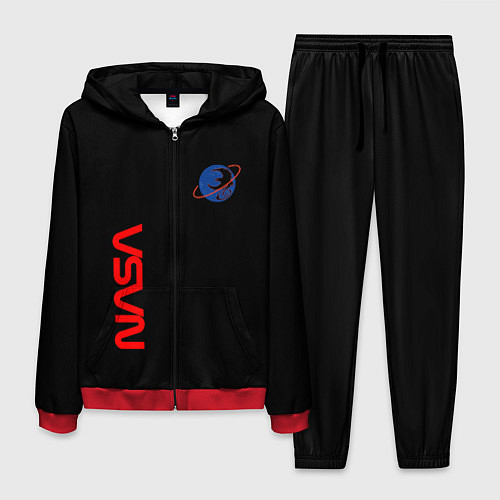 Мужской костюм Nasa космический бренд / 3D-Красный – фото 1