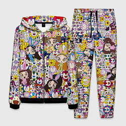 Мужской костюм Right now NewJeans and Takashi Murakami