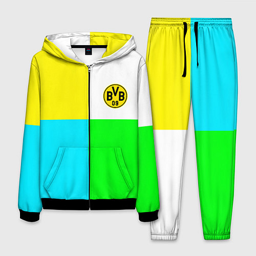 Мужской костюм Borussia color cport / 3D-Черный – фото 1