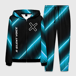 Мужской костюм A Silent Voice неоновые лампы