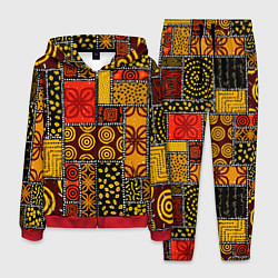Мужской костюм Разноцветный орнамент
