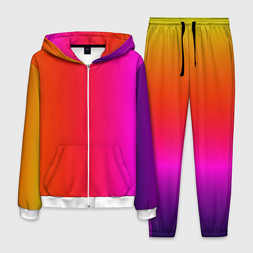 Мужской костюм Лучезарное сияние / 3D-Белый – фото 1