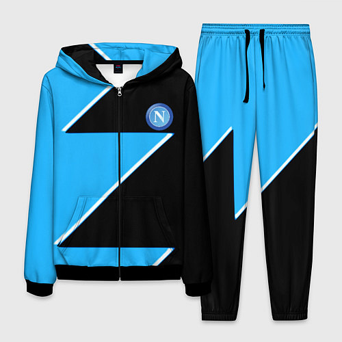 Мужской костюм Napoli fc geometry blue / 3D-Черный – фото 1