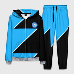 Мужской костюм Napoli fc geometry blue