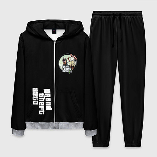 Мужской костюм GTA 5 logo / 3D-Меланж – фото 1