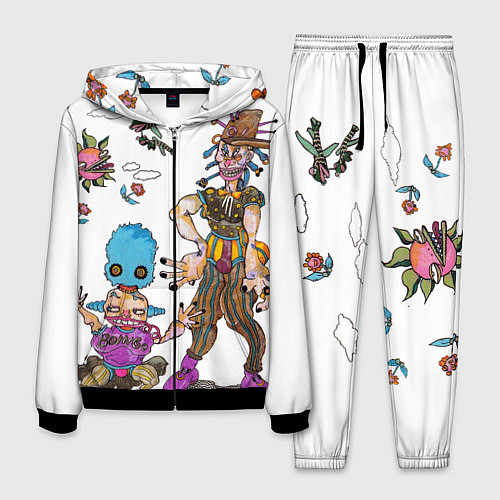 Мужской костюм Оинго И Боинго - JoJo спин-офф / 3D-Черный – фото 1