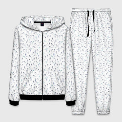 Костюм мужской Сперматозоиды разноцветные паттерн, цвет: 3D-черный