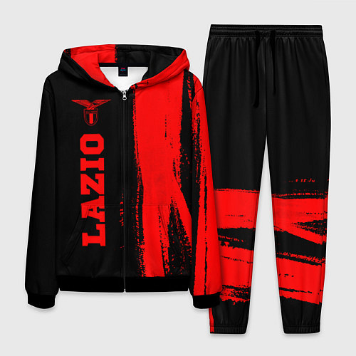Мужской костюм Lazio - red gradient по-вертикали / 3D-Черный – фото 1
