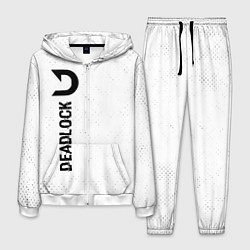 Костюм мужской Deadlock glitch на светлом фоне по-вертикали, цвет: 3D-белый