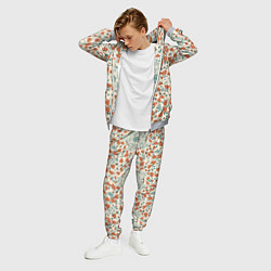 Костюм мужской Цветочный узор калейдоскоп, цвет: 3D-меланж — фото 2