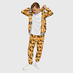 Костюм мужской Паттерн с черными кошками, цвет: 3D-меланж — фото 2
