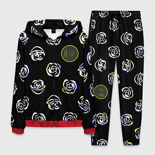 Мужской костюм Twenty one pilots rose / 3D-Красный – фото 1
