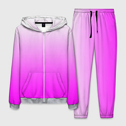 Костюм мужской Gradient color pink, цвет: 3D-меланж