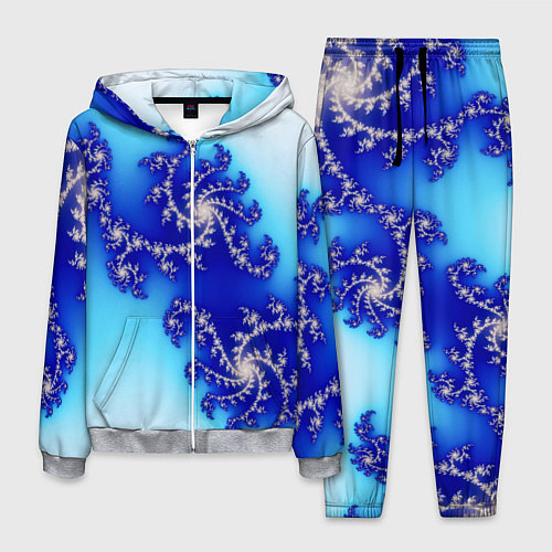 Мужской костюм Психоделика холодный узоры / 3D-Меланж – фото 1