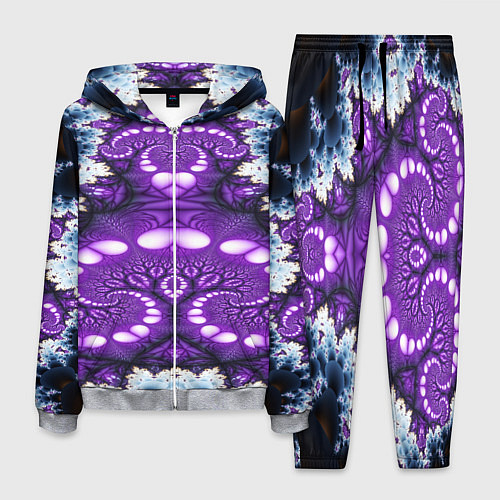 Мужской костюм Абстрактная иллюзия текстура / 3D-Меланж – фото 1