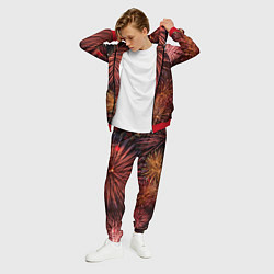 Костюм мужской Яркий красочный фейерверк, цвет: 3D-красный — фото 2