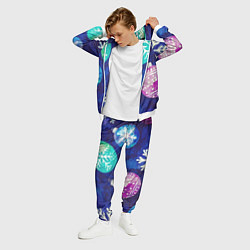 Костюм мужской Новогодний узор, цвет: 3D-белый — фото 2