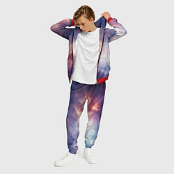 Костюм мужской Туманности космоса, цвет: 3D-красный — фото 2