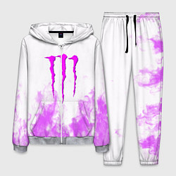 Костюм мужской Monster energy neon flame, цвет: 3D-меланж
