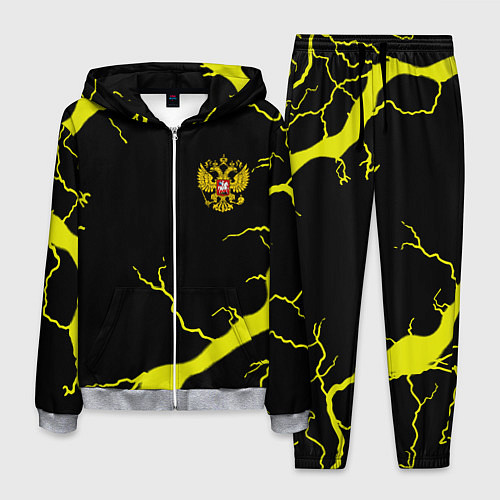 Мужской костюм Россия шторм герб / 3D-Меланж – фото 1