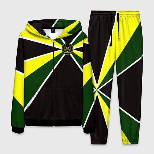 Мужской костюм Мотострелковые войска: шеврон без текста / 3D-Черный – фото 1